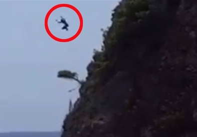 Скок од кој се замрзнува крвта во близина на Дубровник(ВИДЕО)