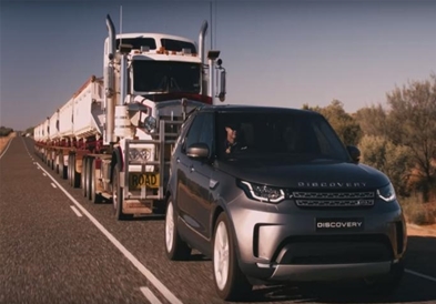 Снимка на месецот: Land Rover Discovery влече камион со дури седум приколки!(видео)