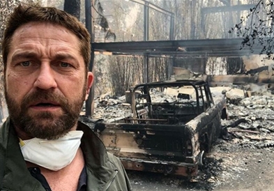 Изгоре домот на Џерард Батлер