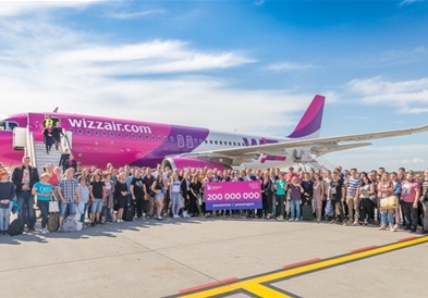 „Wizz Air“ прославува 15 години летање и 200 милиони превезени патници