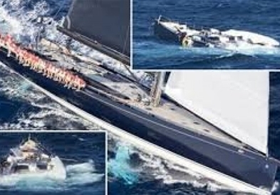 Фото: Супер-луксузна јахта на италијански милијардер потона во морето!!