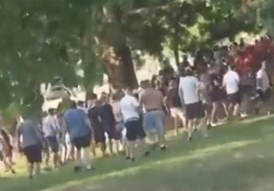 Видео: Полските навивачи повторно во меѓусебна пресметка