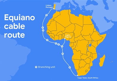 Google ќе ги поврзе Европа и Африка со подморски кабел