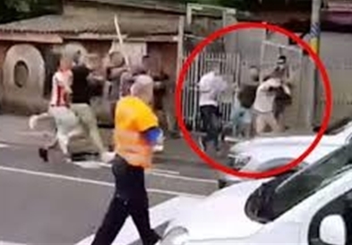 Хаос во Берн - Полицијата со пукотници ги смируваше навивачите на Црвена Ѕвезда (ВИДЕО)