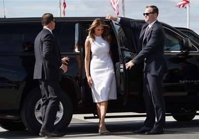 Фото: Меланија Трамп дама со стил!!!