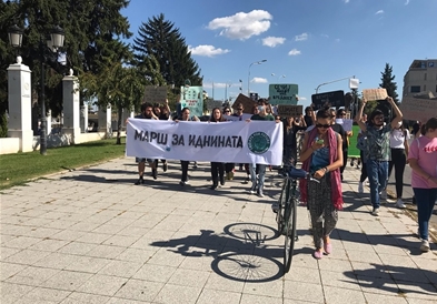 Во Скопје се одржа Марш за иднината за климатските промени