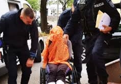 Фаталната босанска мис си ги скршила нозете , бегајќи од полицијата 