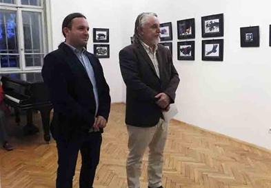 Самостојната изложба на академски ликовен уметник Зоран Арсовски – Бабата со наслов " Тектонски пореметувања"