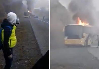Хорор во Хрватска, се запалил автобус полн со деца