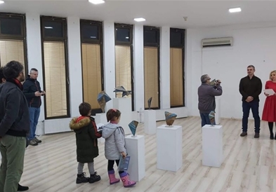 Изложба на скулптурот Слободан Милошески во Гевгелија