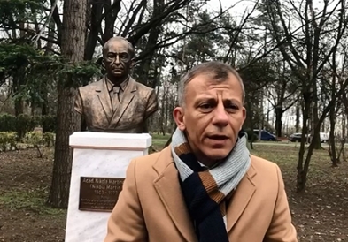 Откриена спомен – бистата на Мартиноски во Букурешт