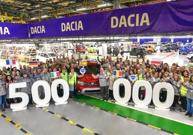 Дачија произвела 500.000 примероци од втората генерација на Дастер