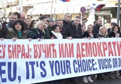 Заврши блокадата на српската опозиција на РТС , и Вучиќ се огласи (ВИДЕО)