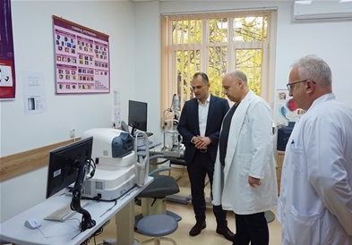 Нови апарати на Очната клиника за дијагностика на ретинопатија кај предвремено родените деца, промени во крвните садови и предниот сегмент