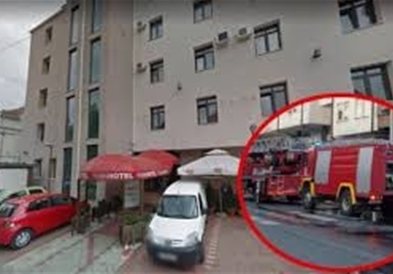 Гори хотел во Белград , во него има и деца (видео)