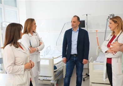 Целосно реновиран одделот за интензивна нега на Клиниката за ендокринологија