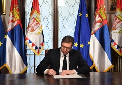 Вучиќ распиша парламентарни избори во Србија на 26 април