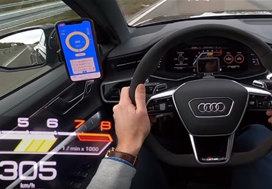 Новиот Audi RS6 моќно забрзува  до 305 km/h (ВИДЕО)