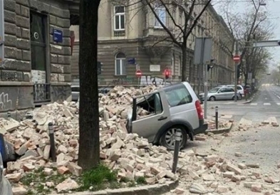  Хрватската војска со дронови ја утврдува штетата од земјотресот во Загреб 