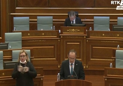 Избрана новата влада на Косово, Хоти нов мандатар, Курти оди во опозиција