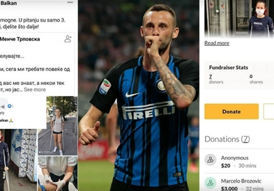Ѕвездата на Интер и ја плати операцијата на  колковите на 26-годишна девојка од Скопје