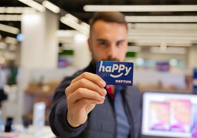 Нептун прославува 6-ти роденден на haPPy картичката со големи попусти, подароци и двојно повеќе haPPy поени само на 18-ти јуни!