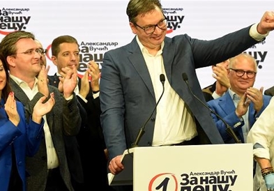 Партијата на Вучиќ  победи на изборите во Србија