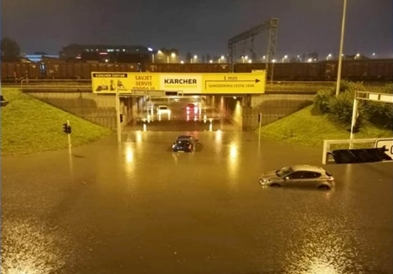 Поплава во Загреб, пожарникарите добиле илјадници повици