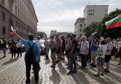 Бугарските граѓани се собраа синоќа на уште еден антивладин протест