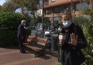 Видео: Градоначалник ограбен додека давал изјава во живо на телевизија!