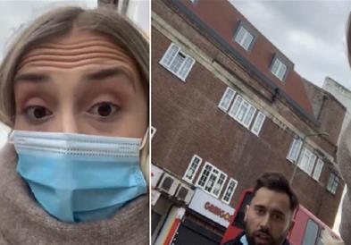 Нападната актерка,која ги предупредувала минувачите да носат маски(ВИДЕО)