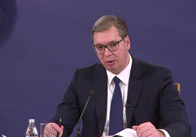 Вучиќ: Подготвени сме да и дадеме секаква помош на Хрватска 