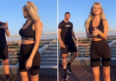 Ибрахимовиќ е во тајна врска со најубавата италијанска водителка (ФОТО)