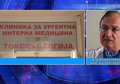 Чибишев: Освен со лекови, луѓето се трујат и со пестициди и киселини