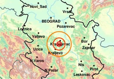 Земјотрес во Крагуевац