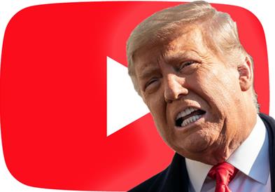 Јутјуб ја продолжи суспензијата на каналот на Трамп, овојпат на неодредено време