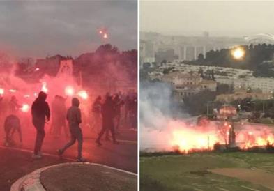 Видео: Навивачите направија хаос во Марсеј