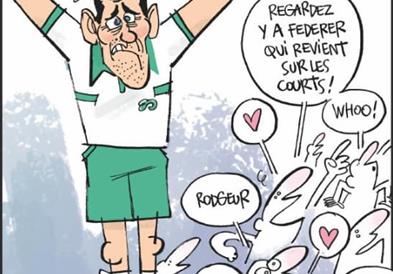 Фото: Француски весник објави карикатура со Ѓоковиќ