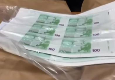 Бугарската полиција заплени 3,6 милиони евра и 4 милиони долари кои се печателе во Софија