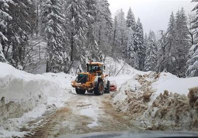 Во општината Црна Трава во Србија вонредна ситуација поради наноси од снег