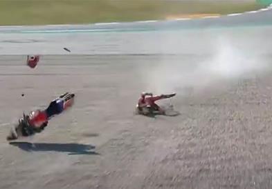 Видео: Страшна несреќа на МОТО ГП во Португалија