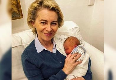 Урсула фон дер Лајен стана баба и се пофали на Инстаграм 