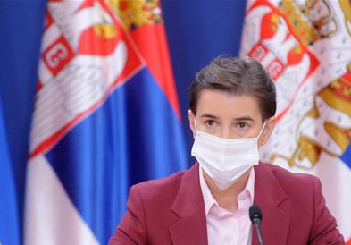 Брнабиќ на средбата со Мицотакис го истакнала значењеето на брзата пруга Белград-Македонија