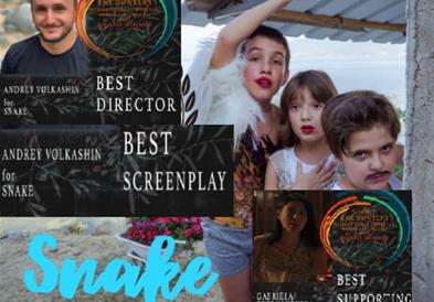 Три награди за краткиот филм „Змија" на режисерот Андреј Волкашин на фестивал во Грција