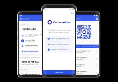 Со апликацијата CommonPass поедноставување на начинот на патување