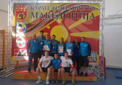Mакпетрол со 9 финалиња на младинското државно првенство во карате