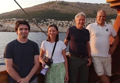 Харисон Форд со семејството ужива на крстарење околу Дубровик (ФОТО)