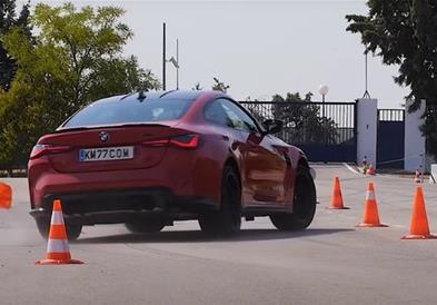 Спортскиот BMW M4 Competition лошо помина на тестот за избегнување препреки (ВИДЕО)