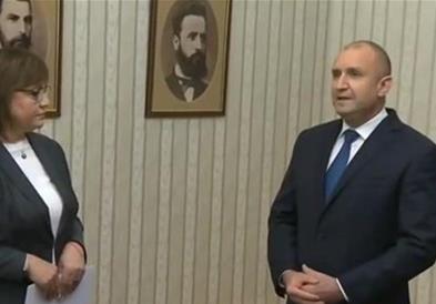 Бугарија повторно на избори: И Нинова му го врати мандатот на Радев 