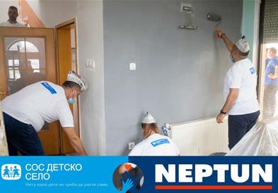 Волонтерска акција на вработени од Нептун Македонија 